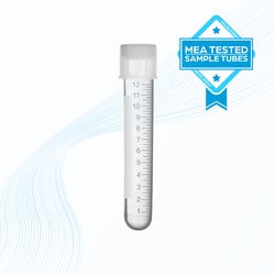 MTC Bio&nbsp;Sample Tube  MEA Tested  14mL  17x100mm  PS  w/ Cap  Graduated  Sterile  40 Bags of 25 Tubes  1000/cs